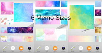 Sticky Memo *Watercolor* 2 স্ক্রিনশট 2