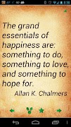 Happiness Quotes poster