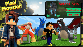 Pixel Monsters Mod Minecraft  imagem de tela 7