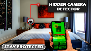 خفیہ کیمرے کا پتہ لگانے والا پوسٹر