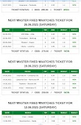Correct score vvip ภาพหน้าจอ 2