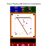 برنامه‌نما Carrom 2D Game عکس از صفحه