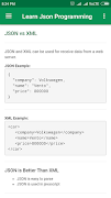Learn Json Programming स्क्रीनशॉट 2