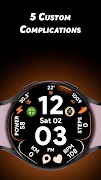 Arc Dial - Watch face Ekran Görüntüsü 4