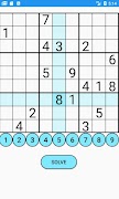 Sudoku solver screenshot 1