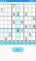 Sudoku solver screenshot 1