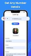 برنامه‌نما Reverse Phone Lookup عکس از صفحه