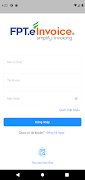 برنامه‌نما FPT eInvoice عکس از صفحه