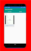 برنامه‌نما Quick Recorder عکس از صفحه