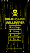 Hacker Live Wallpaper Matrix syot layar 2