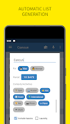 SmartPack - packing lists capture d'écran 1