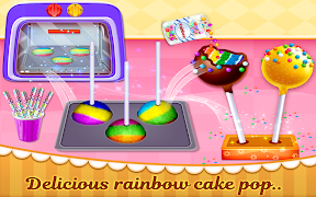 Rainbow Cake Pop Maker screenshot 2