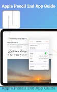 Apple Pencil 2nd App Guide captura de pantalla 3