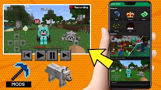 برنامه‌نما Mods MCPE عکس از صفحه