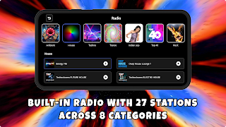 Astral 3D FX Music Visualizer captura de pantalla 3