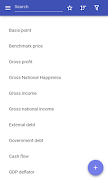 Economic indicators poster