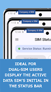 SIM Status Bar poster