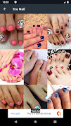Toe Nail Design स्क्रीनशॉट 6