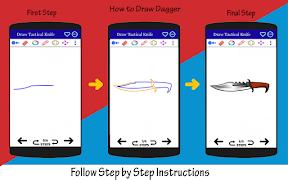 How to Draw Dagger Easy screenshot 2