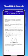 5 Schermata Class 10 Math Formula