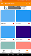 Color palette generator for an Plakat