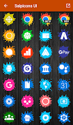 برنامه‌نما Salpicons - Icon Pack عکس از صفحه