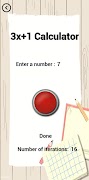 3x+1 Calculator ảnh chụp màn hình 1
