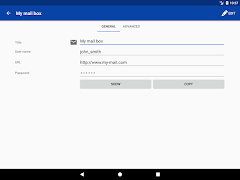 6 Schermata Password Manager XP