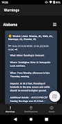 Weather warnings - Warningfy скриншот 2