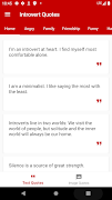 Introvert Quotes poster