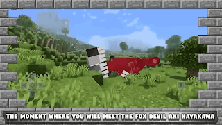 MCPE Chainsaw man Mod скриншот 2