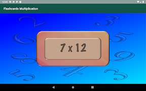 Flashcards Multiplication スクリーンショット 6