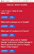 Riddles/Brain Teasers Screenshot 1