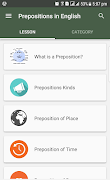 English Grammar- Preposition imagem de tela 1