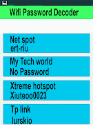 Wifi Password Decoder স্ক্রিনশট 6