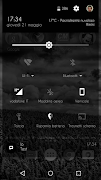 Transparent Black - CM13 Theme ภาพหน้าจอ 2