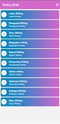 Writing Skills Guide اسکرین شاٹ 2