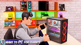 PC Builder 3D - PC Simulator 포스터