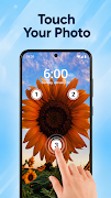 Touch Lock Screen Touch Photo ảnh chụp màn hình 4