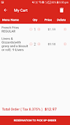 Chicken Express Mobile App تصوير الشاشة 6