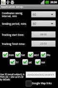 GpsEmailTracker Light 截图 3