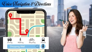 Gps Route Finder Map Navigator স্ক্রিনশট 2