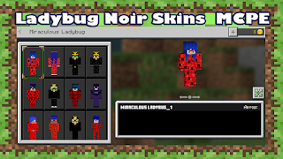 Miraculeuse Skins + Mod Ladybug Noir For MCPE syot layar 3