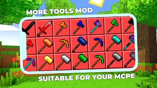More Tools Mod for Minecraft ภาพหน้าจอ 4