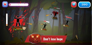 Stickman Ninja captura de pantalla 3