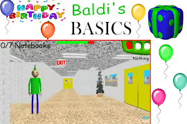 Baldi Birthday Basic Bash Party captura de pantalla 5