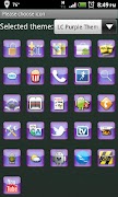 LC Purple Theme ภาพหน้าจอ 3