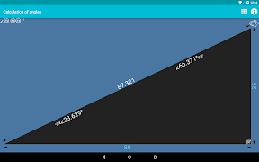 Calculation of angles Screenshot 5