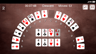 Crescent Solitaire screenshot 2