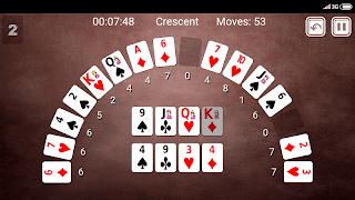 Crescent Solitaire 截图 2